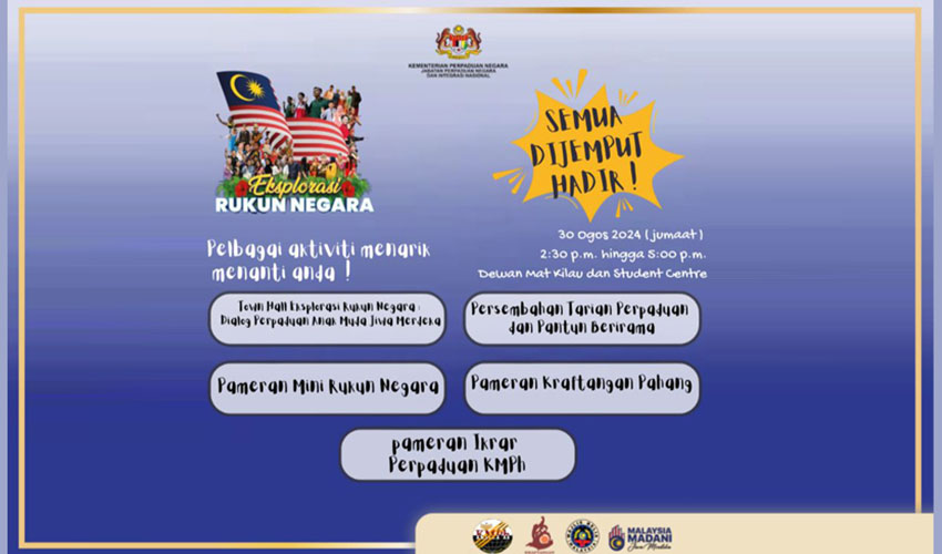 Aktiviti Eksplorasi Rukun Negara